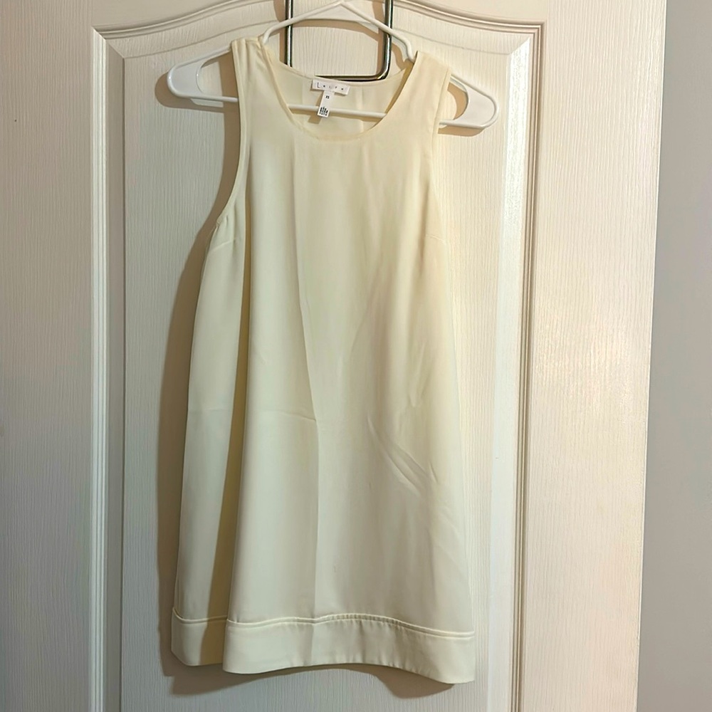Leith XS ivory shift dress. Formal, sorority dress, rush dress.